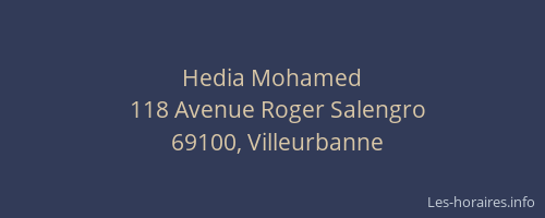 Hedia Mohamed