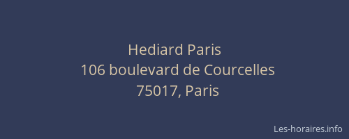 Hediard Paris