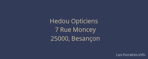 Hedou Opticiens
