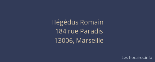 Hégédus Romain