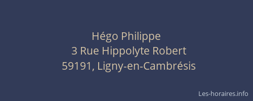 Hégo Philippe