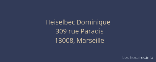 Heiselbec Dominique