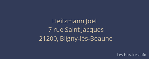 Heitzmann Jo&euml;l
