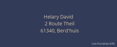 Helary David