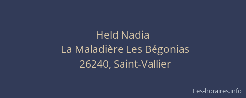 Held Nadia