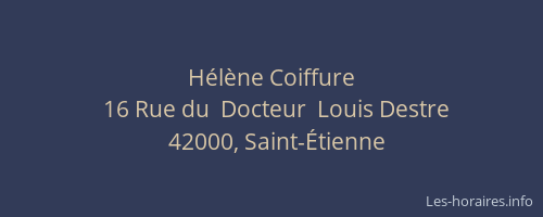 Hélène Coiffure