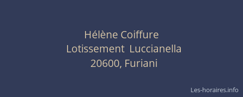 Hélène Coiffure