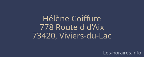 Hélène Coiffure