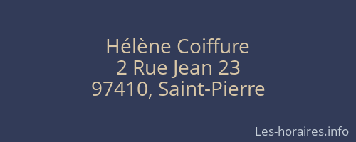 Hélène Coiffure