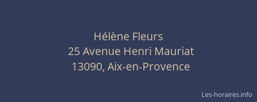 Hélène Fleurs