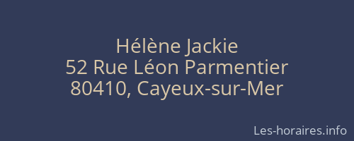 Hélène Jackie