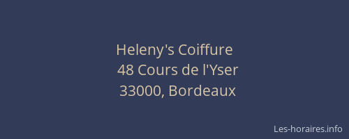 Heleny's Coiffure