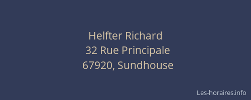 Helfter Richard