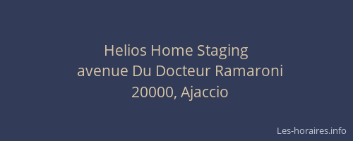 Helios Home Staging