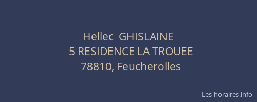 Hellec  GHISLAINE