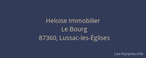 Heloise Immobilier
