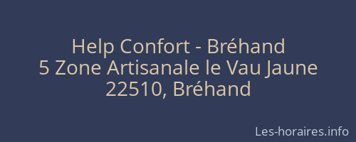 Help Confort - Bréhand