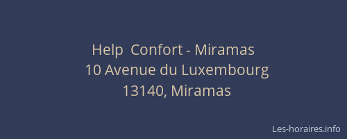 Help  Confort - Miramas