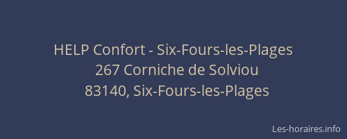 HELP Confort - Six-Fours-les-Plages