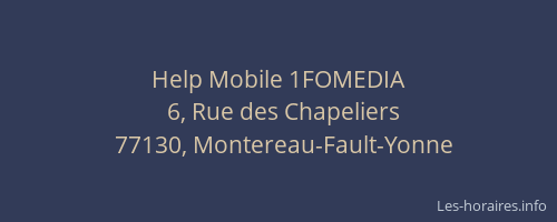 Help Mobile 1FOMEDIA