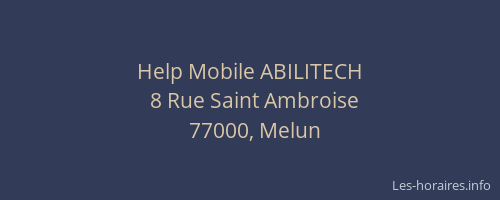 Help Mobile ABILITECH