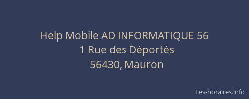 Help Mobile AD INFORMATIQUE 56