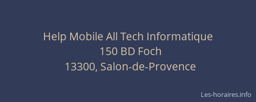 Help Mobile All Tech Informatique