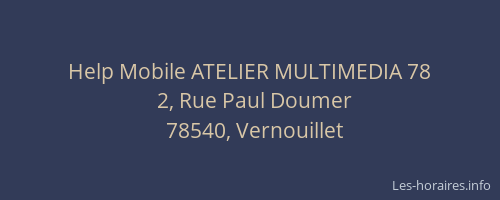 Help Mobile ATELIER MULTIMEDIA 78
