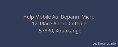 Help Mobile Au  Depann  Micro