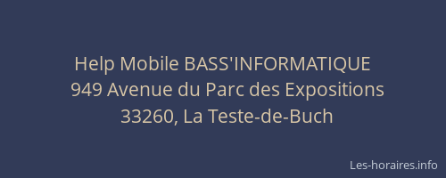 Help Mobile BASS'INFORMATIQUE