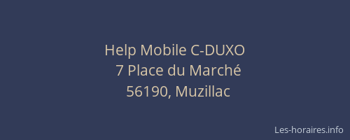 Help Mobile C-DUXO