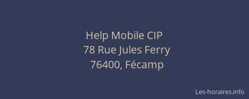 Help Mobile CIP