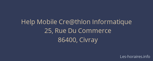 Help Mobile Cre@thlon Informatique