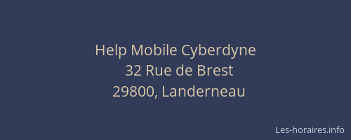 Help Mobile Cyberdyne