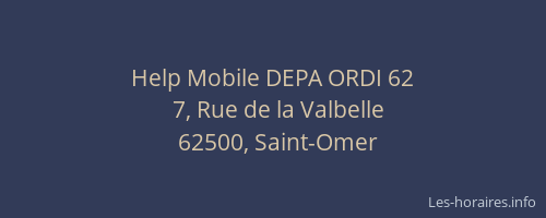 Help Mobile DEPA ORDI 62