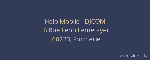 Help Mobile - DJCOM