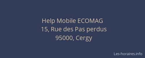 Help Mobile ECOMAG