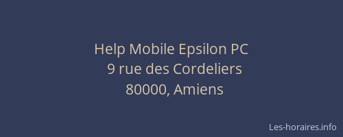 Help Mobile Epsilon PC