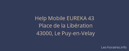 Help Mobile EUREKA 43