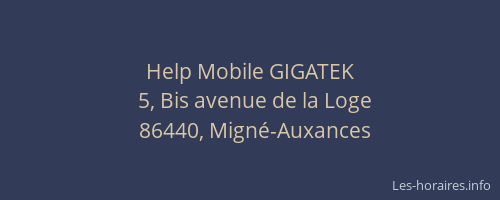 Help Mobile GIGATEK