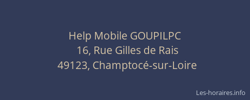 Help Mobile GOUPILPC