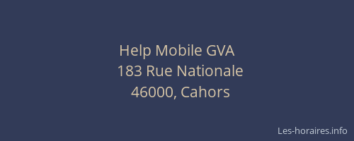Help Mobile GVA