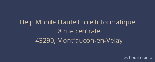 Help Mobile Haute Loire Informatique