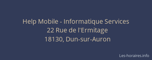 Help Mobile - Informatique Services