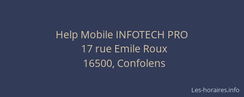Help Mobile INFOTECH PRO