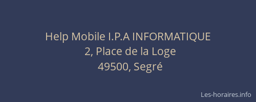Help Mobile I.P.A INFORMATIQUE