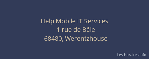 Help Mobile IT Services