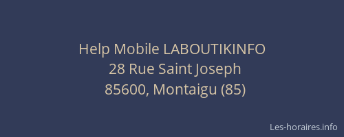 Help Mobile LABOUTIKINFO