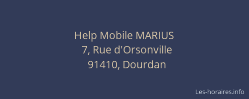 Help Mobile MARIUS