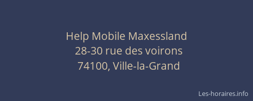 Help Mobile Maxessland
